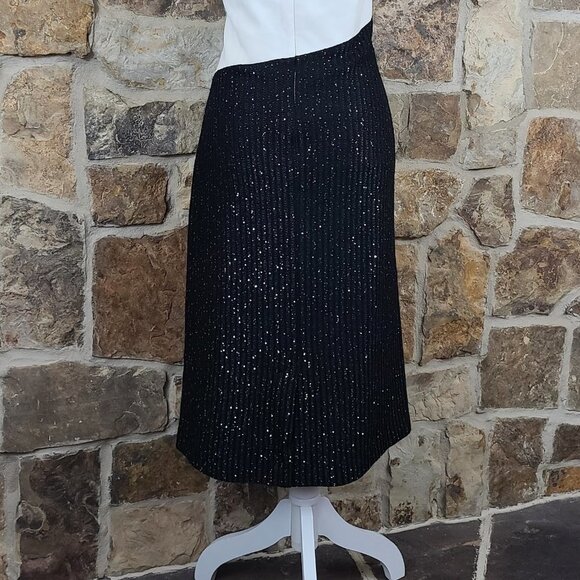 NWT St John 12 Colorblock Tuxedo Cocktail Dress - Picture 6 of 11